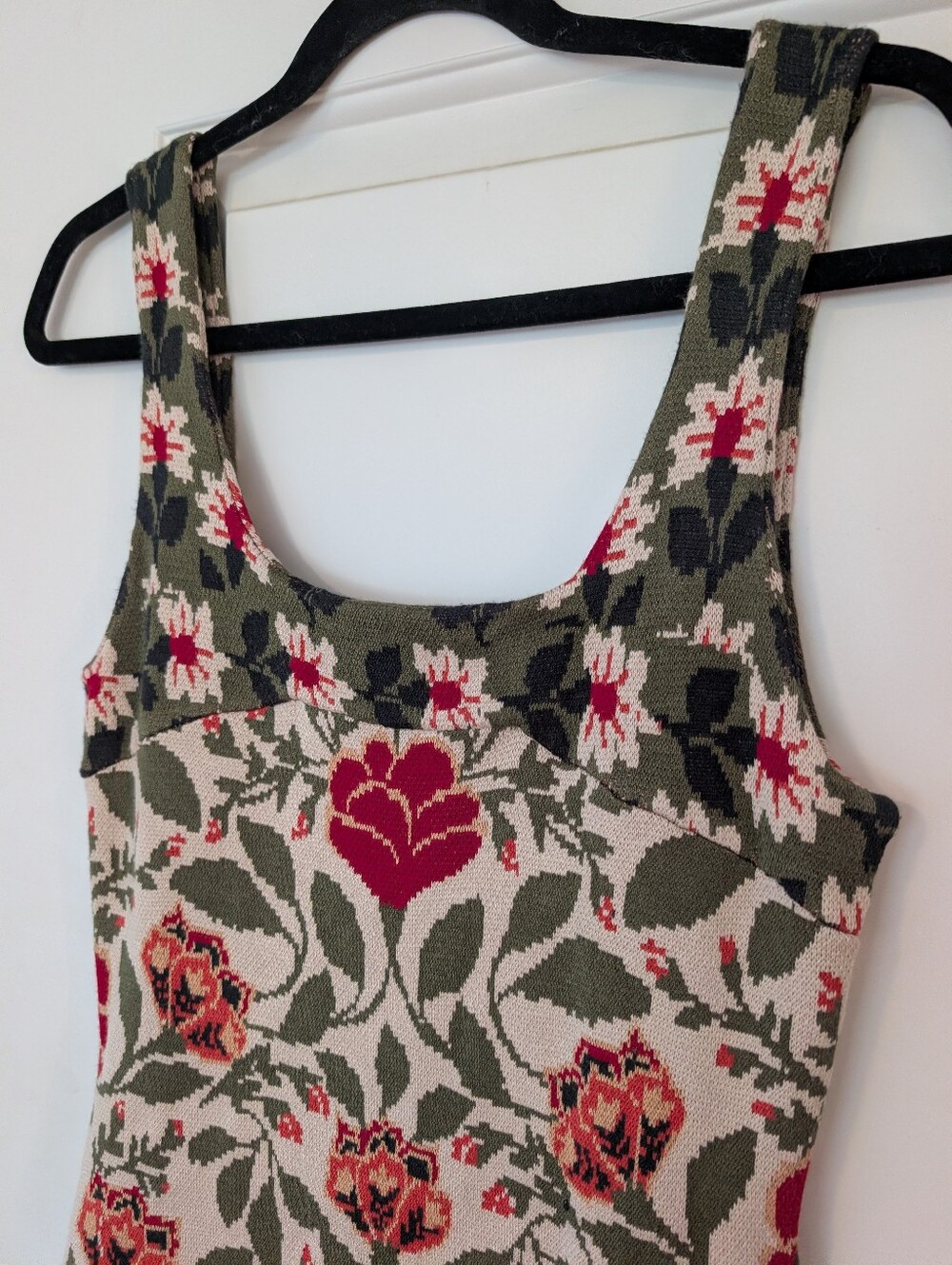 Farm Rio Floral Knit Dress - Picture 2 of 13